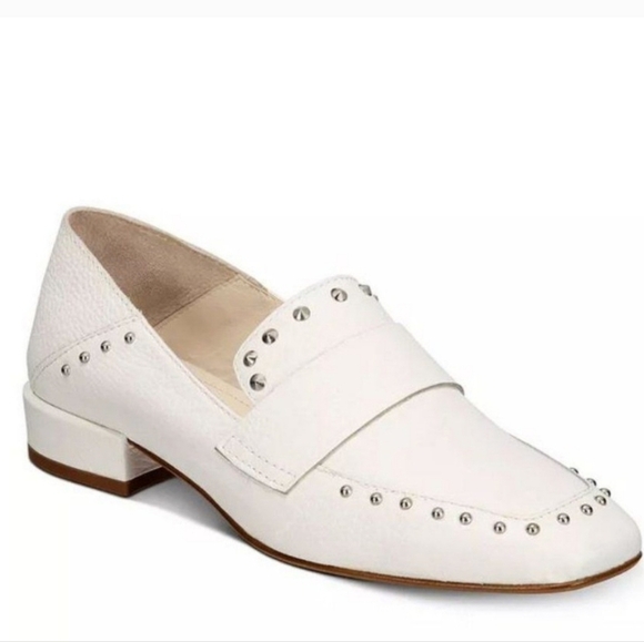 Kenneth Cole Bowan 2 Leather Slip-On Loafer White 7.5 - Picture 1 of 12